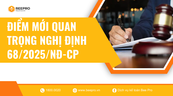 Điểm mới quan trọng về nghị định 68/2025/NĐ-CP các doanh nghiệp và cá nhân cần biết