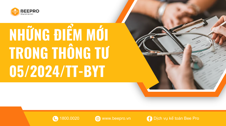 Một số điểm mới trong Thông tư 05/2024/TT-BYT bạn cần biết